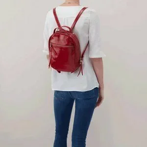 Bags | Nwt New Hobo Hogan Backpack Garnet Leather Retired  display picture 1